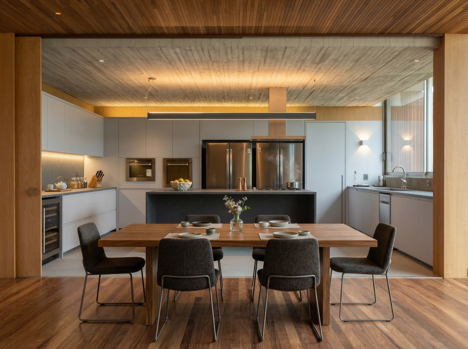 Depois — ambiente com virtual staging
